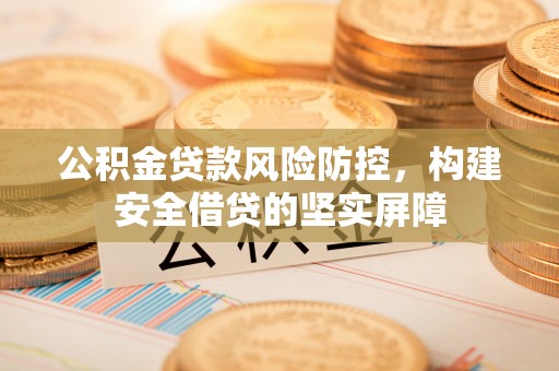 陵川公积金贷款风险防控，构建安全借贷的坚实屏障