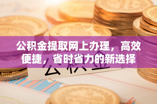 陵川公积金提取网上办理，高效便捷，省时省力的新选择