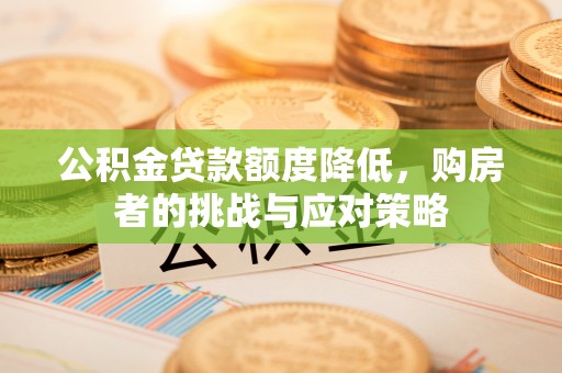 陵川公积金贷款额度降低，购房者的挑战与应对策略