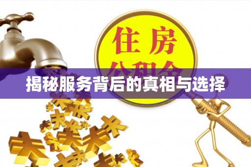 陵川揭秘服务背后的真相与选择