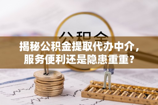 陵川揭秘公积金提取代办中介，服务便利还是隐患重重？
