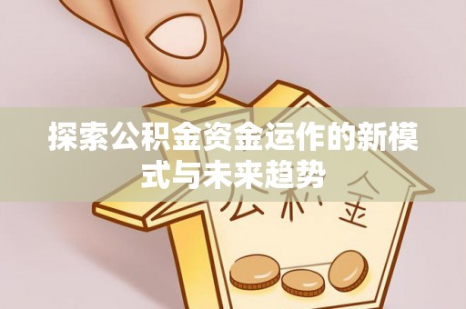 陵川探索公积金资金运作的新模式与未来趋势