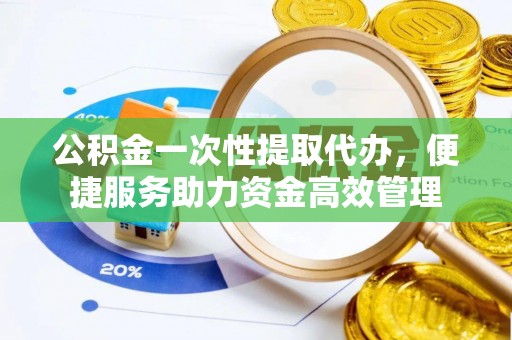 陵川公积金一次性提取代办，便捷服务助力资金高效管理