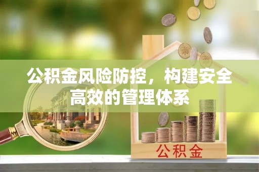 陵川公积金风险防控，构建安全高效的管理体系