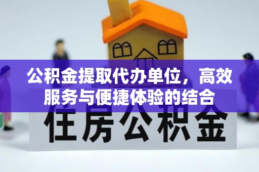 陵川公积金提取代办单位，高效服务与便捷体验的结合