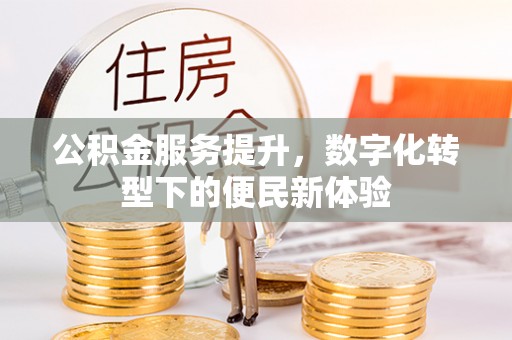 陵川公积金服务提升，数字化转型下的便民新体验